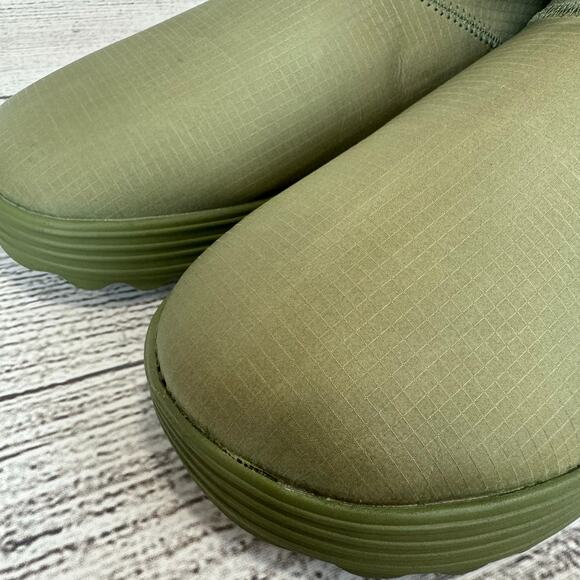 Roxy Women's Green Pow Faux Fur Lined Pull On Booties Size 10 - Picture 10 of 10